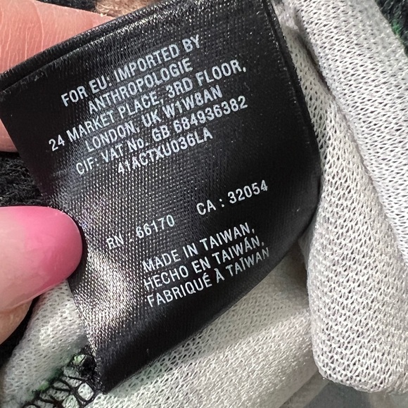 Anthropologie x Postmark Kobus‎ Magnolia Floral Print Cropped Boxy Top Women XS - Picture 11 of 11